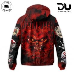 Five Finger Death Punch Hell To Pay Windbreaker Outdoor Jacket