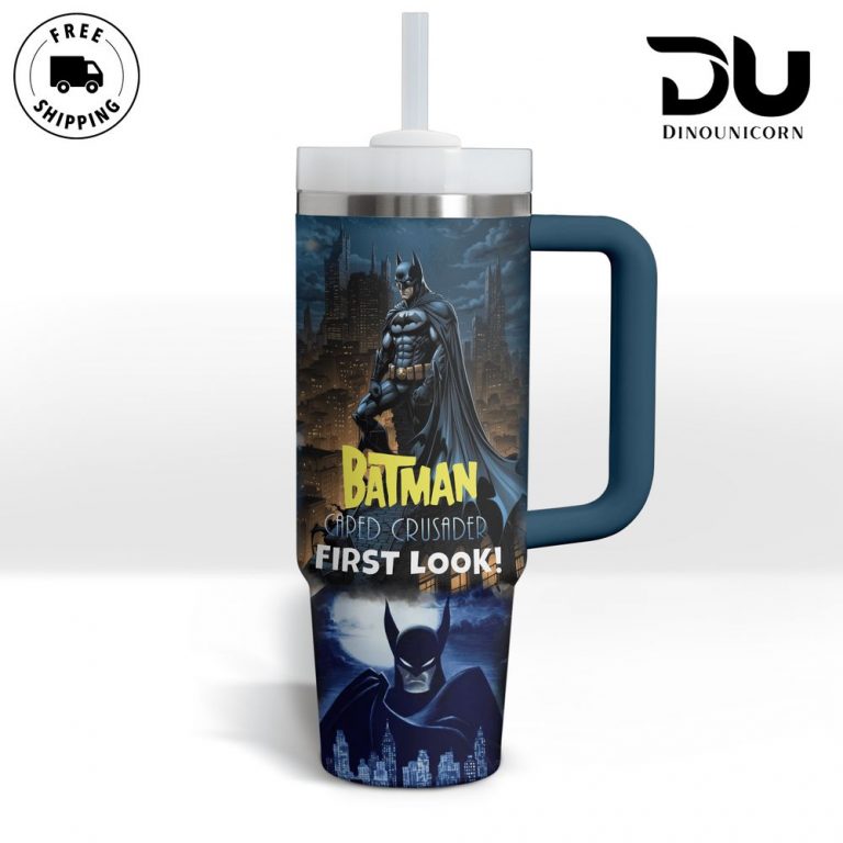 Batman Caped Crusader Stanley Tumbler Cup