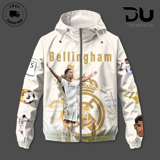 Jude Bellingham Real Madrid Windbreaker Outdoor Jacket