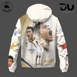 Jude Bellingham Real Madrid Windbreaker Outdoor Jacket