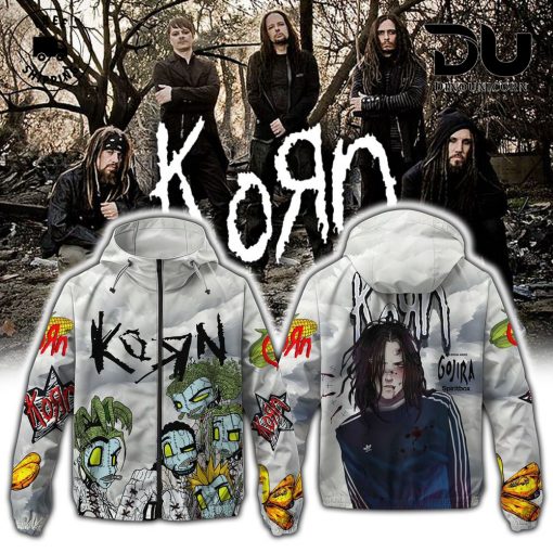 Korn And Gojira Windbreaker Outdoor Jacket – Ultimate Protection & Style