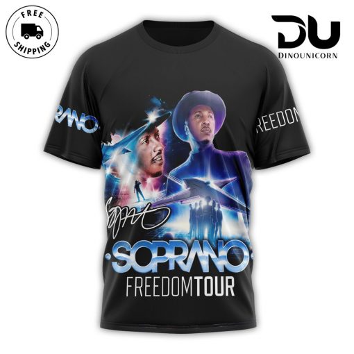 Soprano Freedom Tour 3D T-Shirt