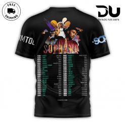 Soprano Freedom Tour 3D TShirt