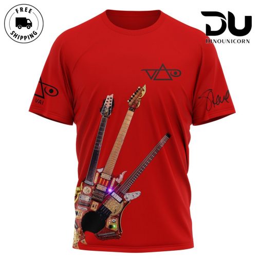 Steve Vai The Tone Is In Your Fingers, Not In Your Amp Or Effects 3D T-Shirt