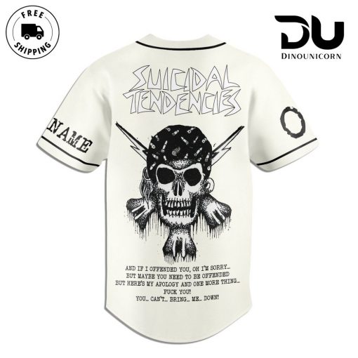 Suicidal Tendencies Baseball Jersey