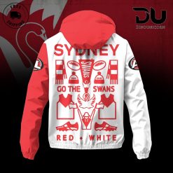 Sydney Swans Football Club Windbreaker Outdoor Jacket