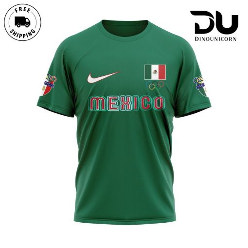 Team Mexico Olympic Paris 2024 T-Shirt – Official Mexico Team Tee for Paris 2024 Games