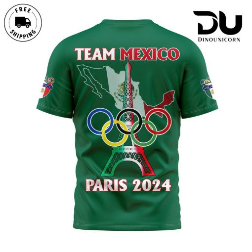 Team Mexico Olympic Paris 2024 T-Shirt – Official Mexico Team Tee for Paris 2024 Games