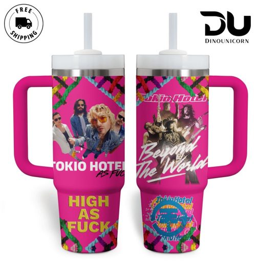 Tokio Hotel Stanley Tumbler Cup | Limited Edition Band Merchandise