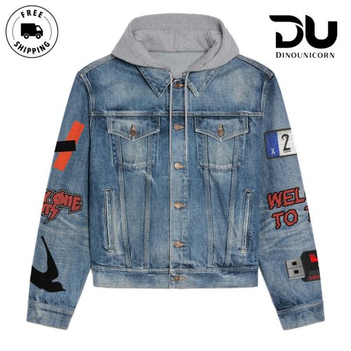 Twenty One Pilots Hooded Denim Jacket