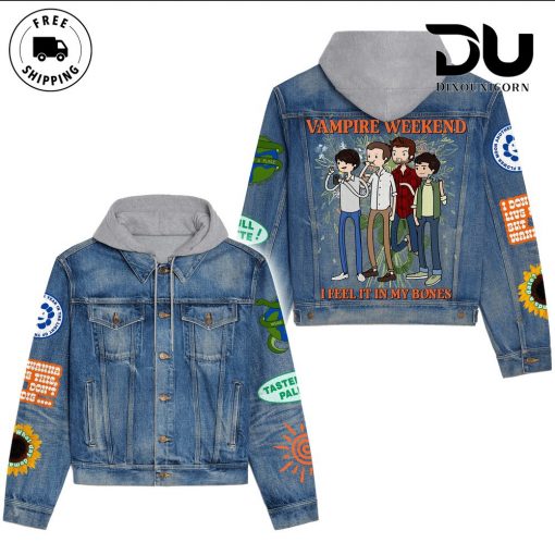 Vampire Weekend Step Hooded Denim Jacket