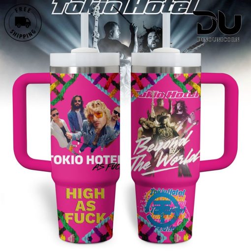 Tokio Hotel Stanley Tumbler Cup | Limited Edition Band Merchandise