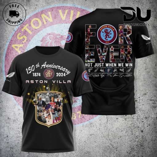 Aston Villa 150th Anniversary T-shirt