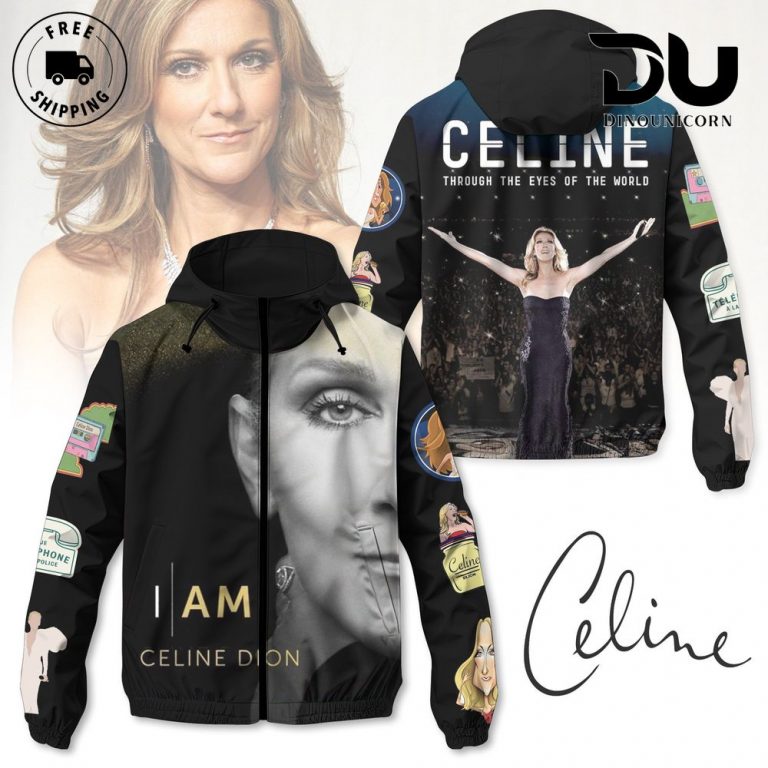 Celine Dion Limited Edition Windbreaker Jacket