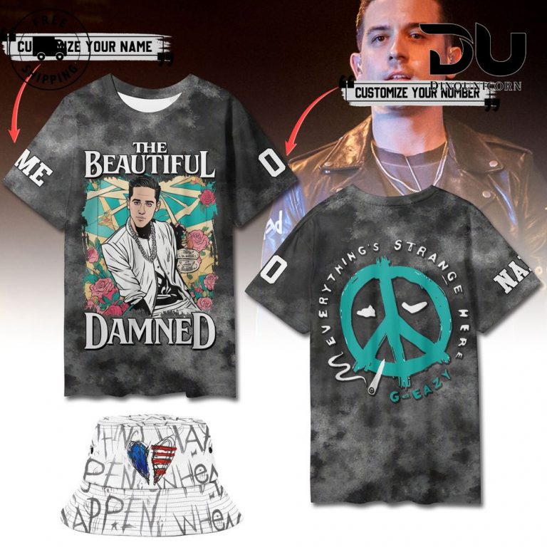 GEazy The Beautiful Damned Limited Edition TShirt