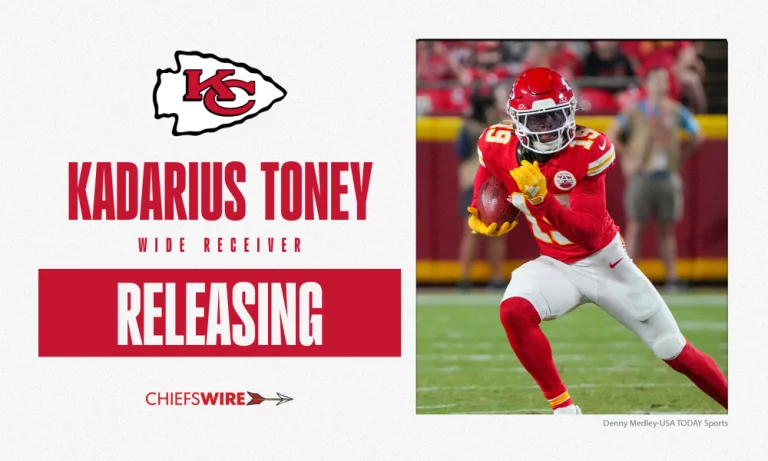 Chiefs Release Wide Receiver Kadarius Toney