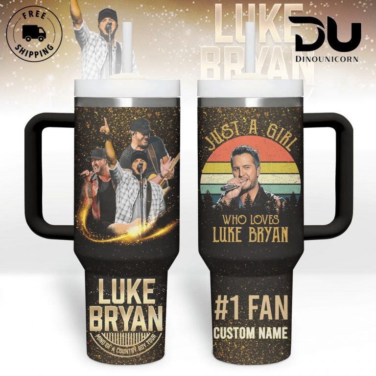 Luke Bryan Mind Of A Country Boy Tour Limited Edition Stanley Tumbler Cup