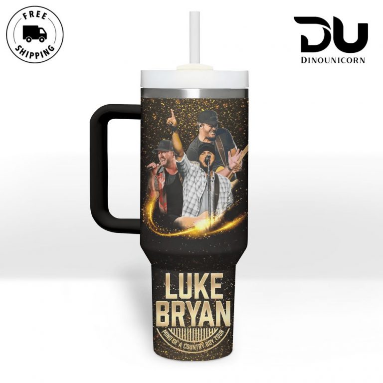 Luke Bryan Mind Of A Country Boy Tour Limited Edition Stanley Tumbler Cup