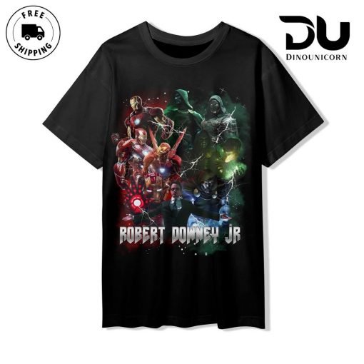 Robert Downey Jr. Hero Or Villain Limited Edition Oversize Shirt