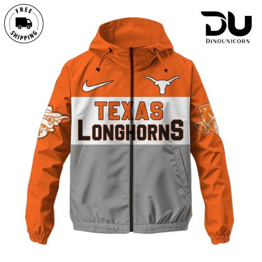 Texas Longhorns Football Team NCAA Windbreaker Jacket