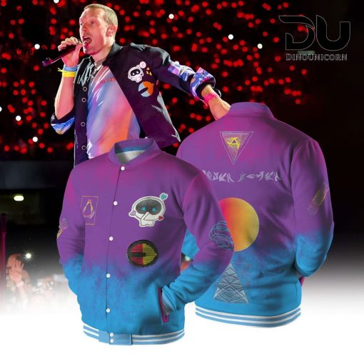 Coldplay Rock Band Baseball Jacket