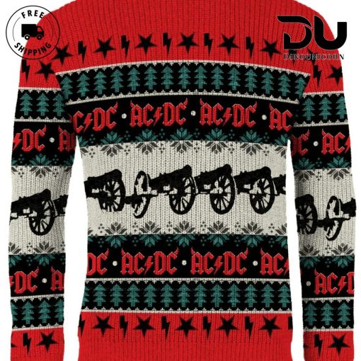 ACDC Highway to Hell Ugly Christmas Sweater