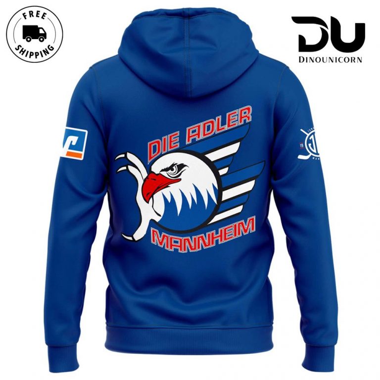 Adler Mannheim Ice Hockey Team Germany Hoodie