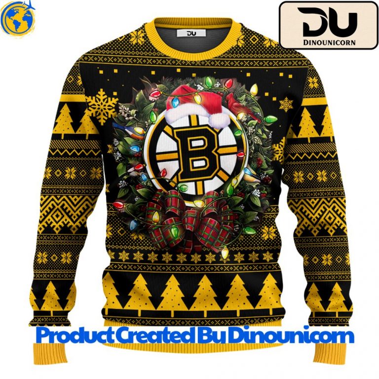 Boston Bruins NHL Ugly Christmas Sweater