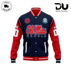 Ole Miss Rebels Football NCAA Baseball Jacket