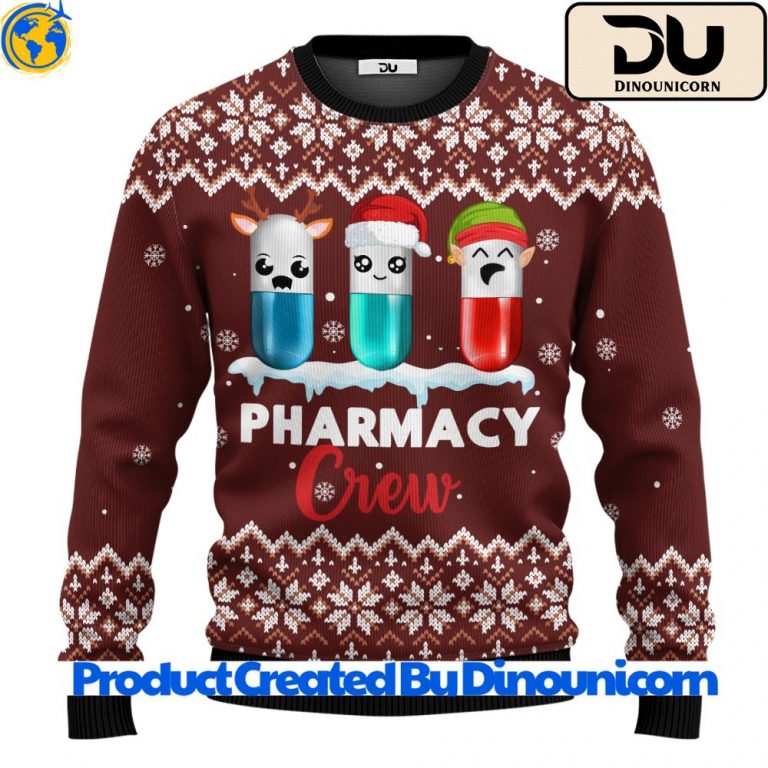 Christmas Pharmacy Crew Ugly Christmas Sweater