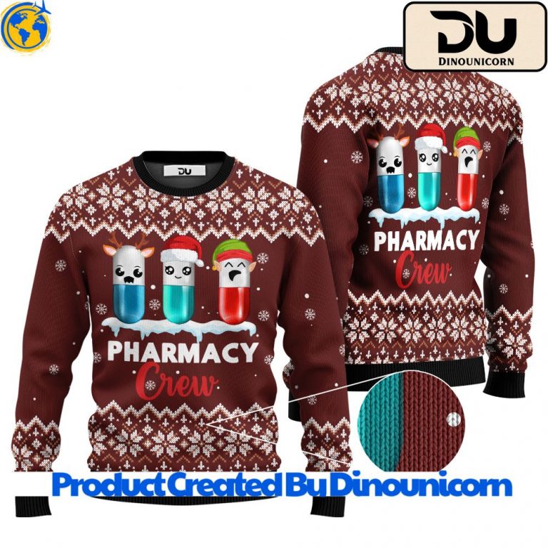 Christmas Pharmacy Crew Ugly Christmas Sweater