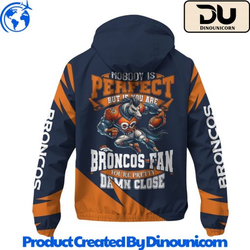 Denver Broncos Football NFL Windbreaker Jacket