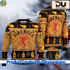 Fireball Whisky Ugly Christmas Sweater