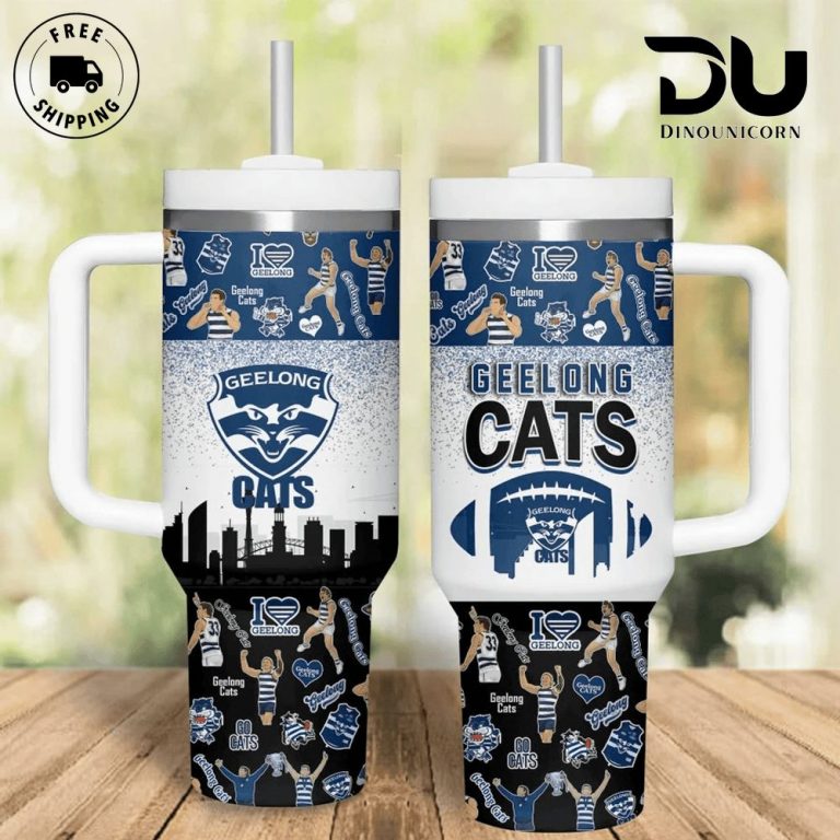 Geelong Cats Football AFL Stanley Tumbler Cup