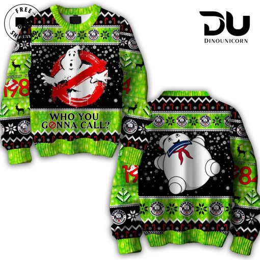 Ghostbusters Christmas Sweater