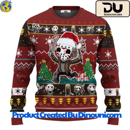 Halloween Friday The 13th Jason Voorhees Horror Movies Ugly Christmas Sweater