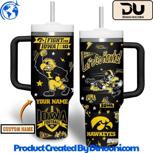 Iowa Hawkeyes Football NCAA Stanley Tumbler Cup