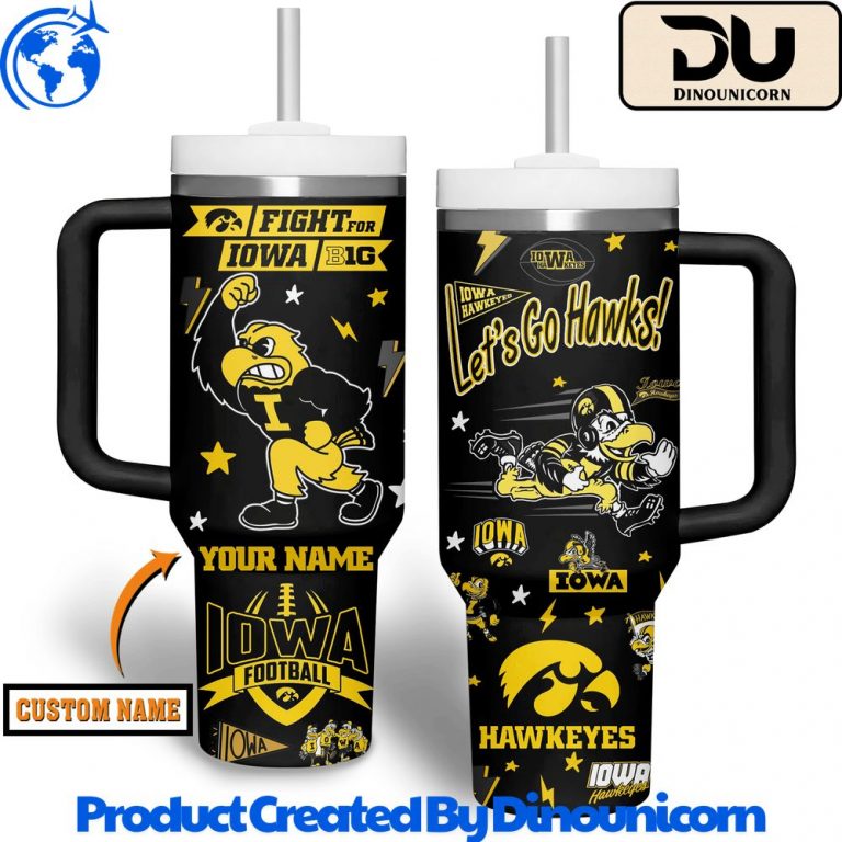 Iowa Hawkeyes Football NCAA Stanley Tumbler Cup