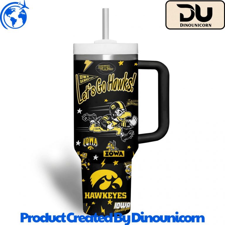 Iowa Hawkeyes Football NCAA Stanley Tumbler Cup