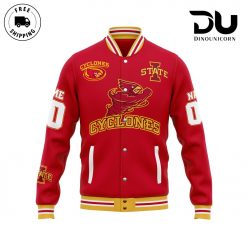 Iowa State Cyclones Football NCAA Baseball Jacket