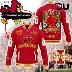 Iowa State Cyclones Football NCAA Baseball Jacket