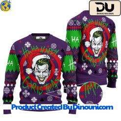 Joker 3 Ugly Christmas Sweater