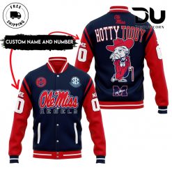 Ole Miss Rebels Football NCAA Baseball Jacket