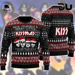 Kiss Rock Band Ugly Christmas Sweater