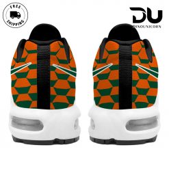 Miami Hurricanes Football NCAA Air Max Plus Shoes