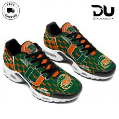 Miami Hurricanes Football NCAA Air Max Plus Shoes