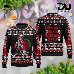 Misfits Rock Band Ugly Christmas Sweater