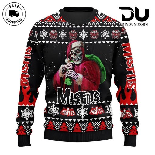 Misfits Rock Band Ugly Christmas Sweater