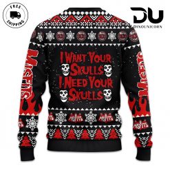 Misfits Rock Band Ugly Christmas Sweater