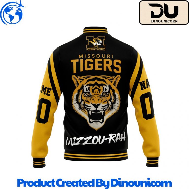 Missouri Tigers Football NCAA Baseball Jacket